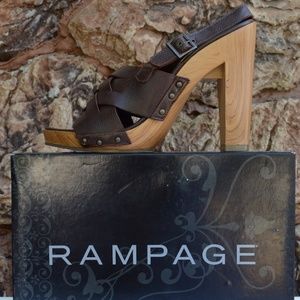 Brown Rampage Heels